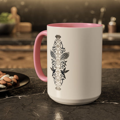 Hummingbird Soulmates - Colorful Mug