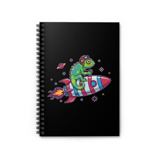 Cosmic Rider - Spiral Notebook