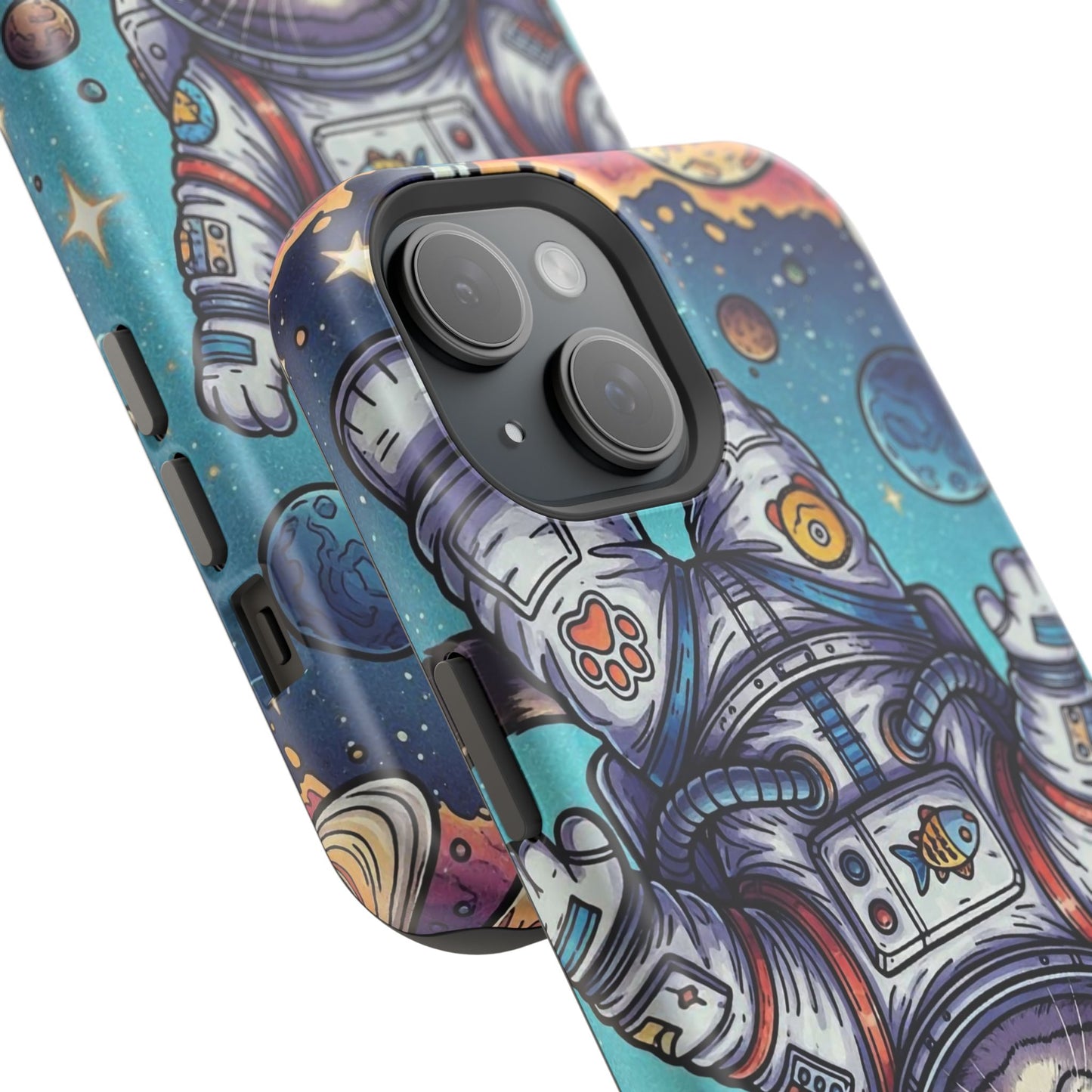 Astronaut Cat - Magnetic Phone Case