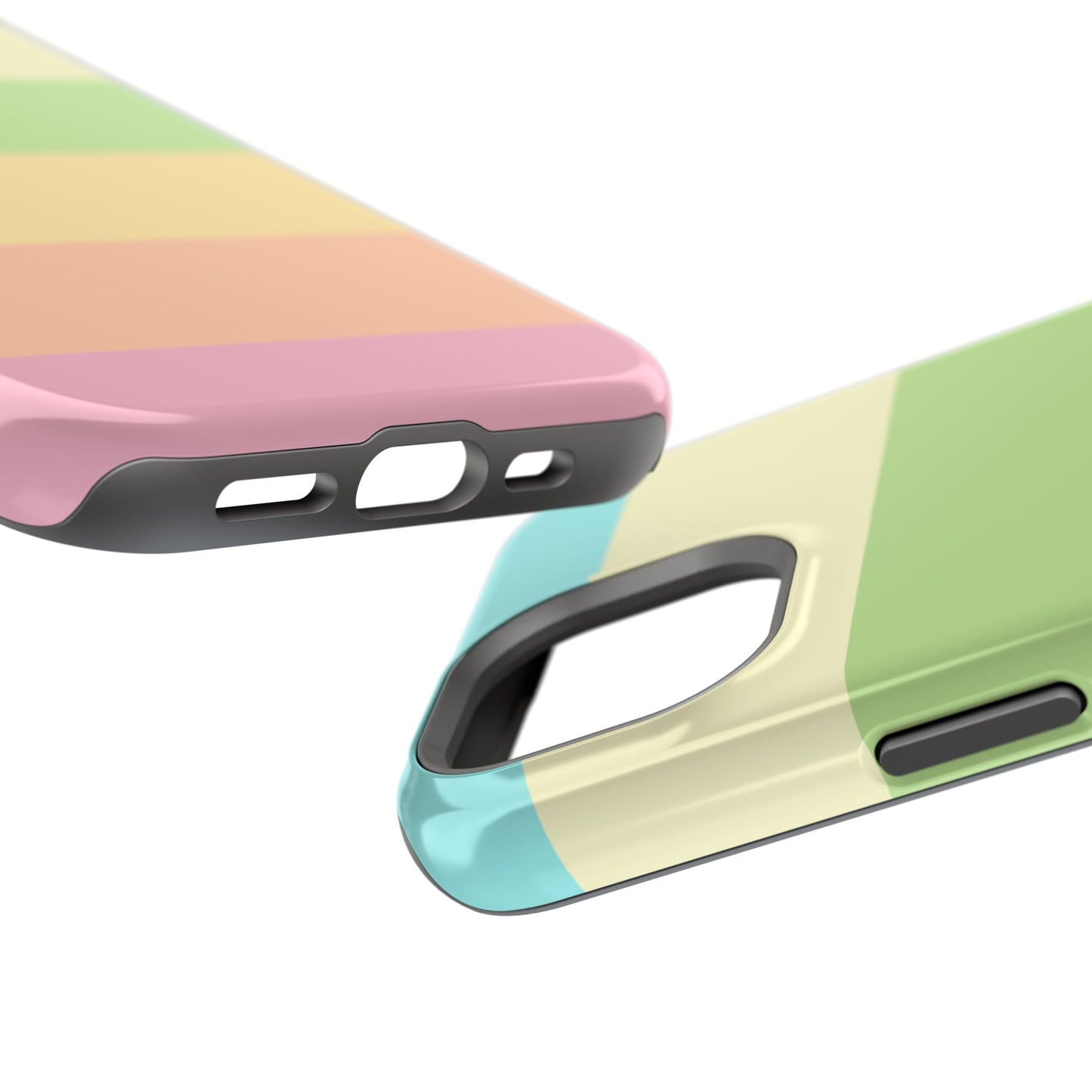 Pastel Stripes - Magnetic Phone Cover