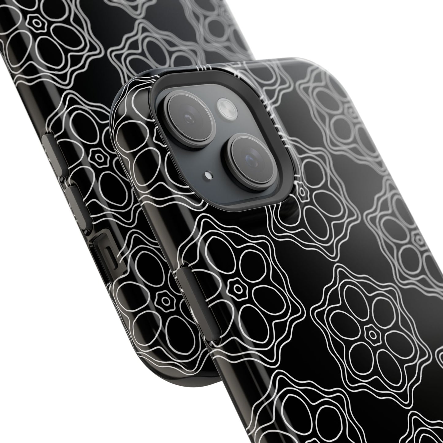 Geometric Sacred Flower - Magnetic Phone Case