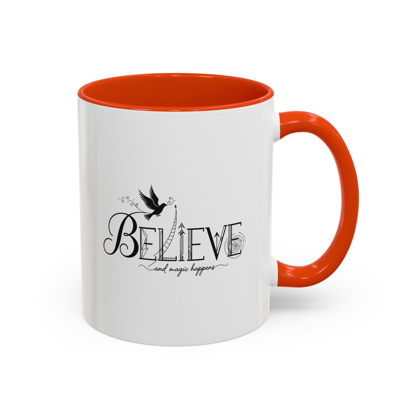 Believe and Magic Happens - Colorful Mug