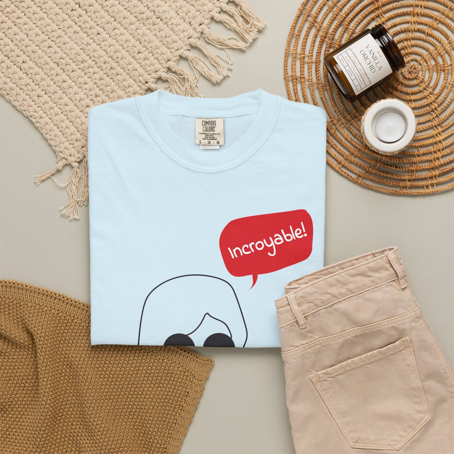 Incroyable Chic Girl - T-Shirt