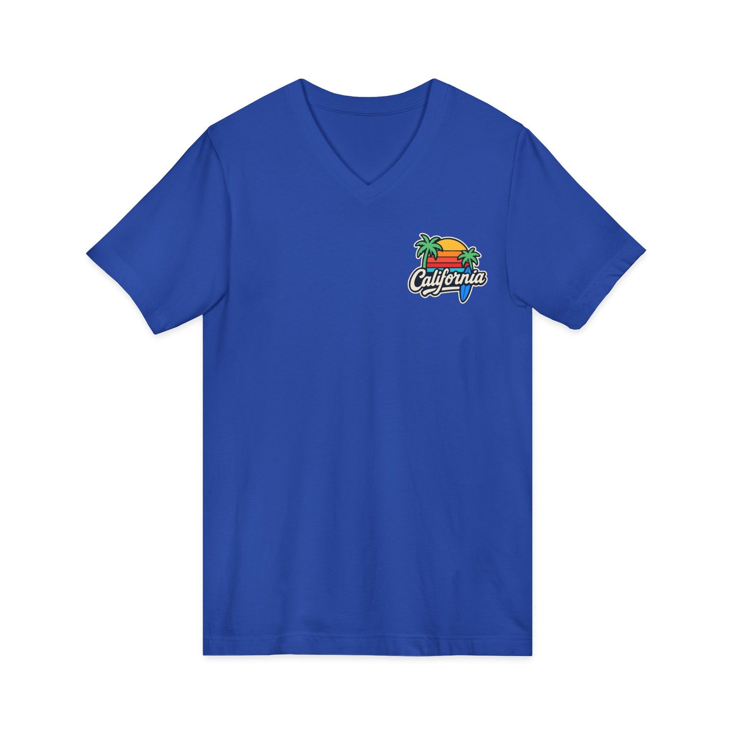 California Surf Vibes - V-Neck Tee