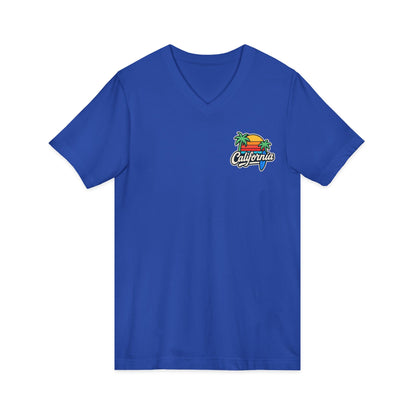 California Surf Vibes - V-Neck Tee