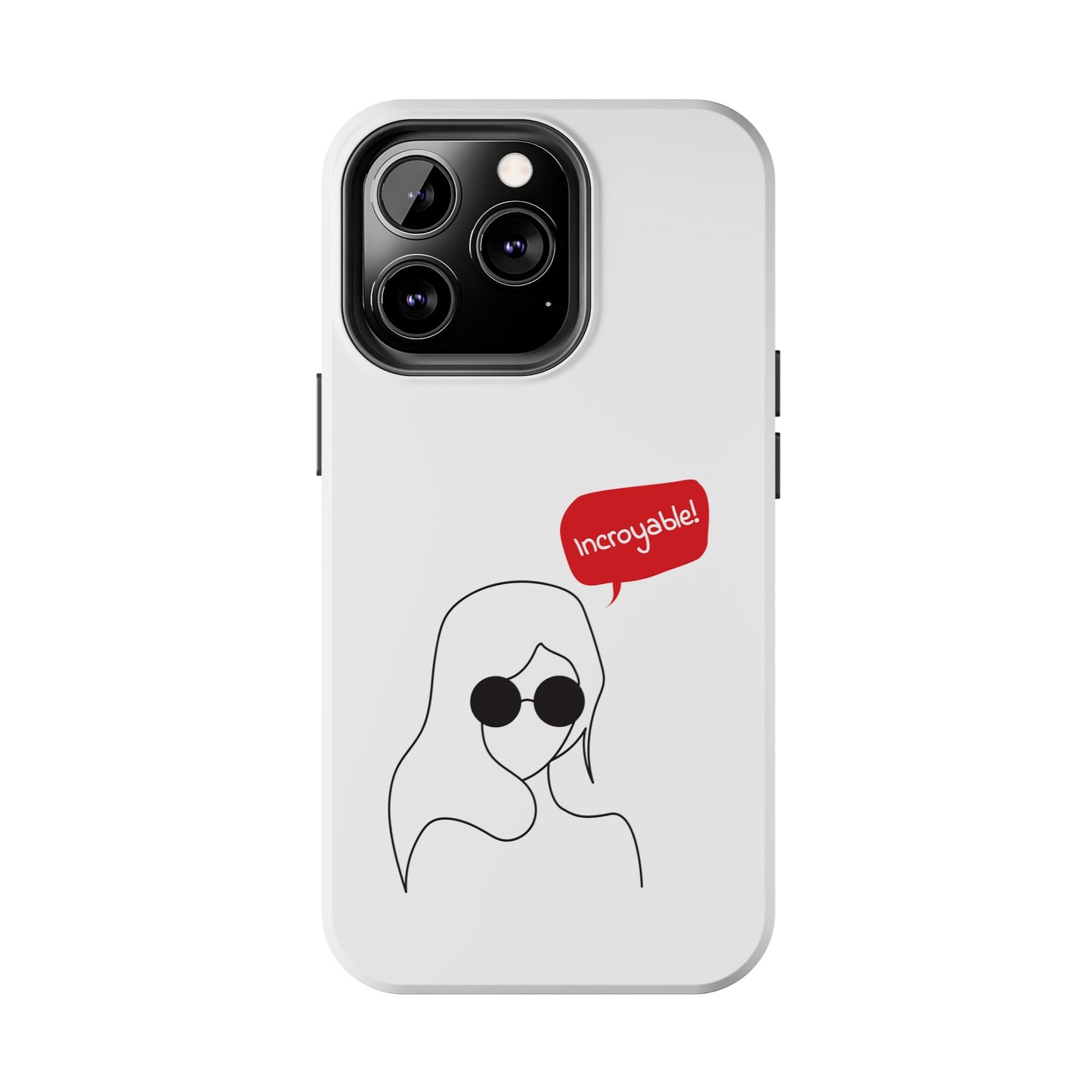 Incroyable Chic Girl - Phone Case