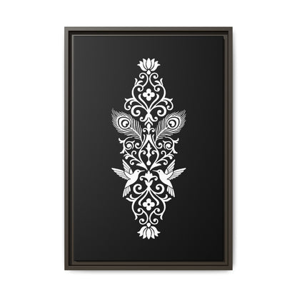 Hummingbird Soulmates - Framed Canvas