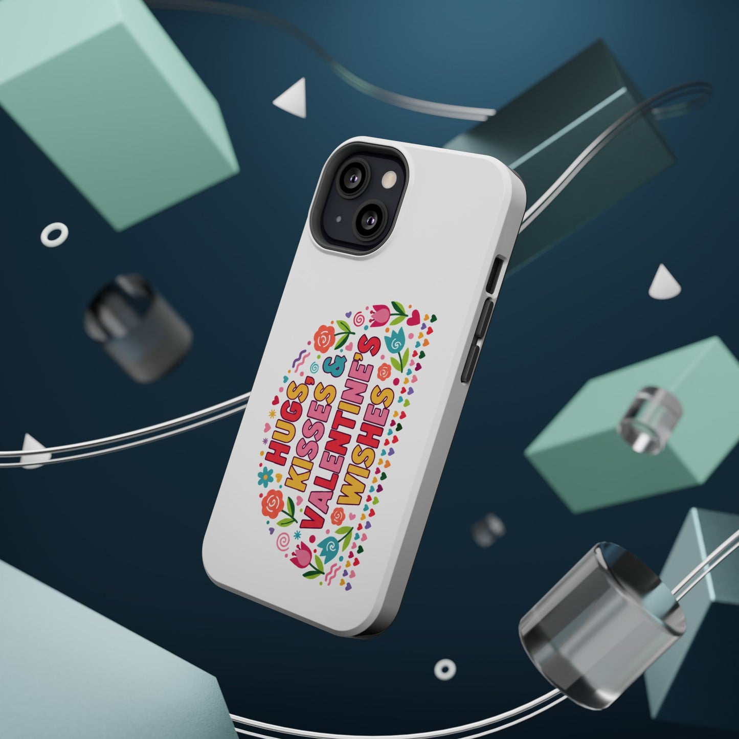 Hugs, Kisses & Valentine’s Wishes - Magnetic Phone Case