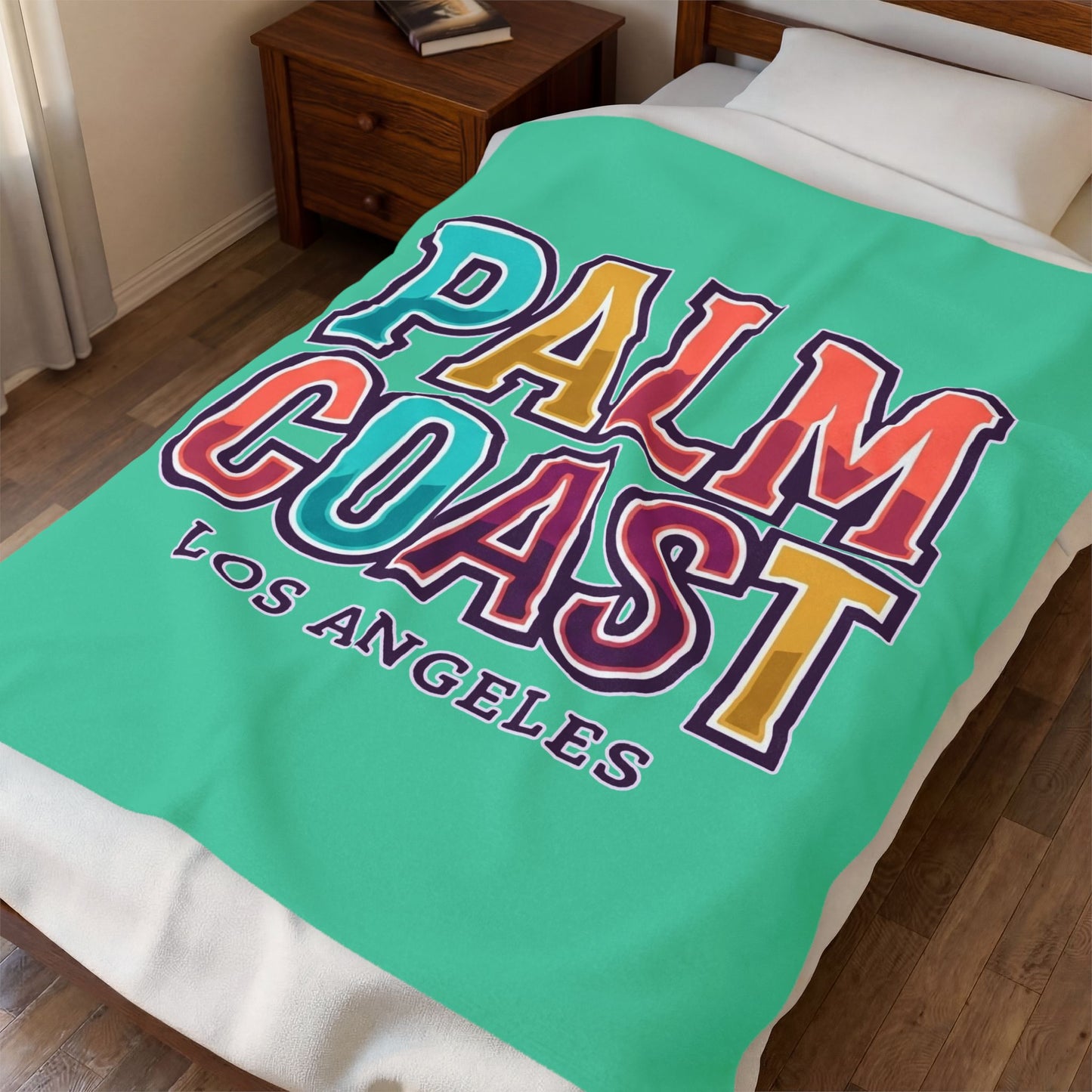 Palm Coast - Los Angeles - Plush Blanket
