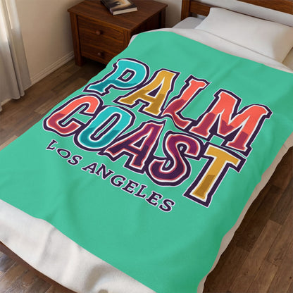 Palm Coast - Los Angeles - Plush Blanket