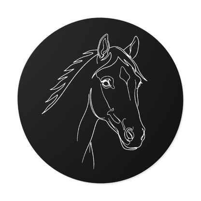 Horse Portrait Sketch - Sticker