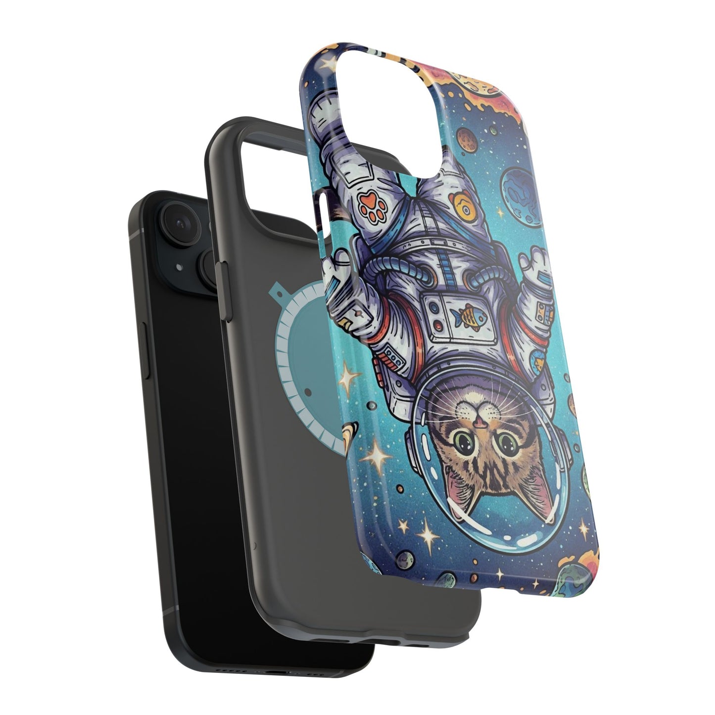 Astronaut Cat - Magnetic Phone Case