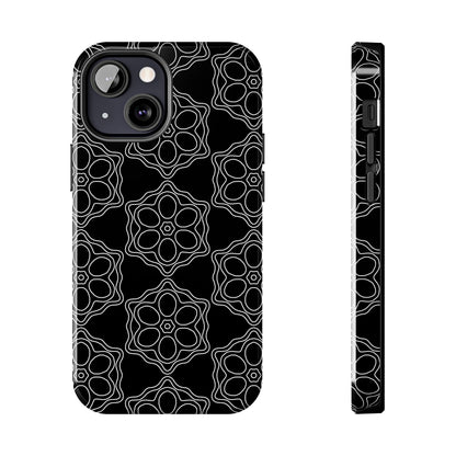 Geometric Sacred Flower - Phone Case