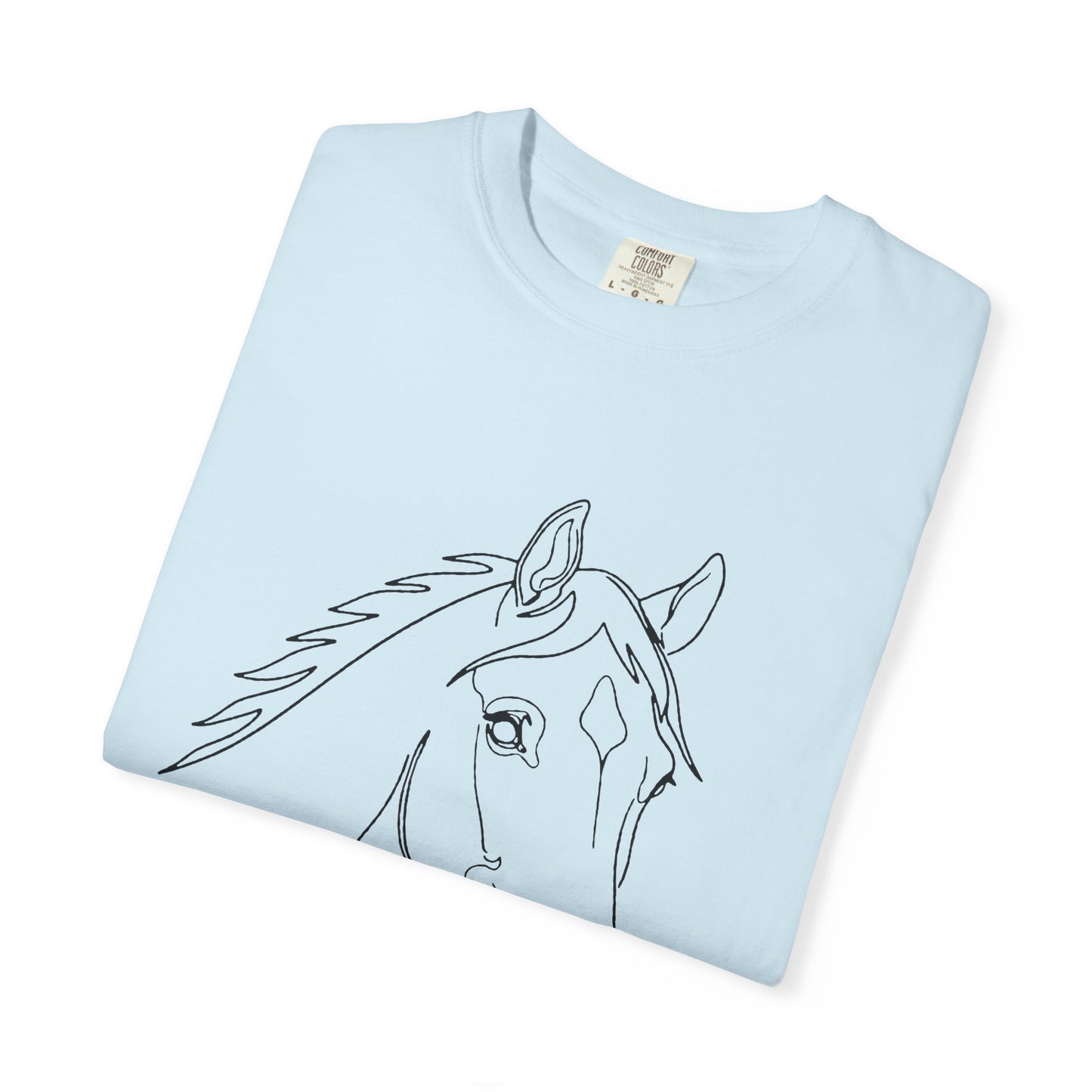 Horse Portrait Sketch - T‑Shirt