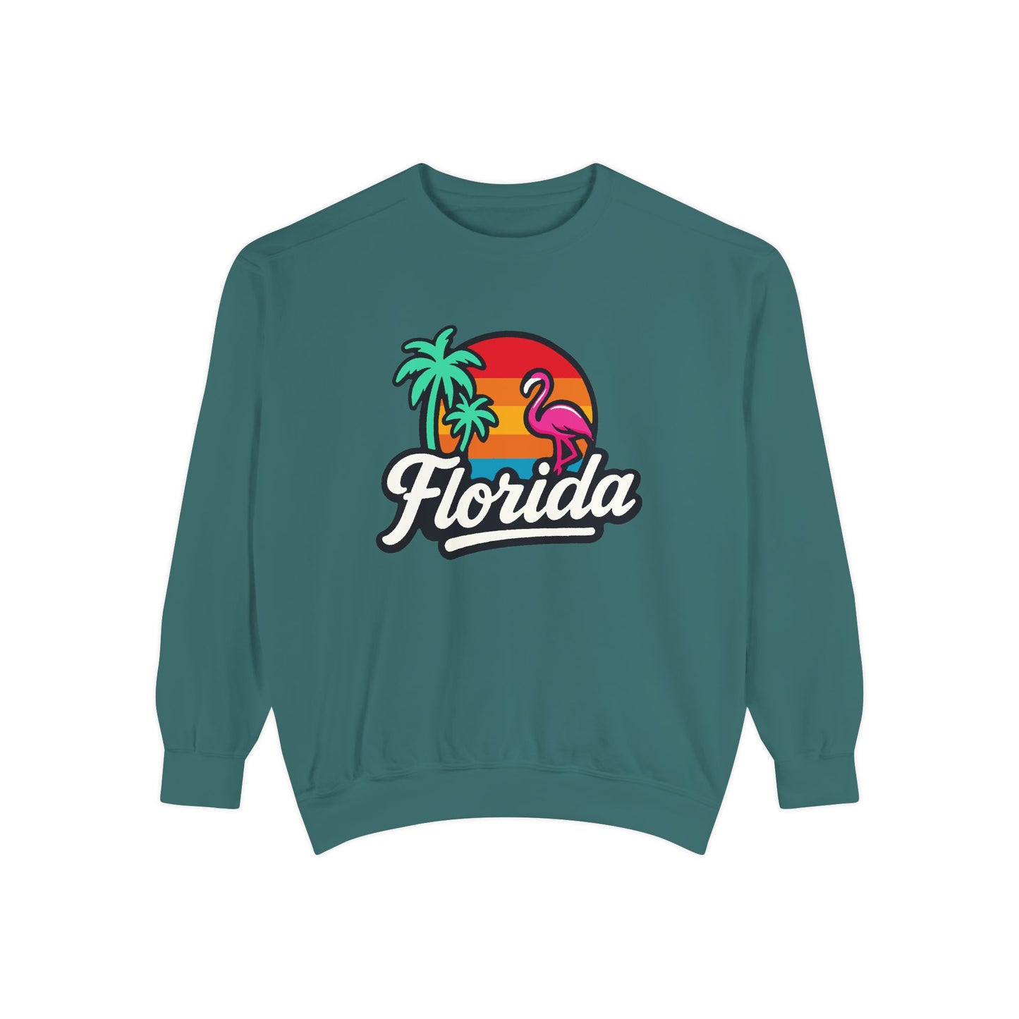 Florida Sunset Palm - Sweatshirt