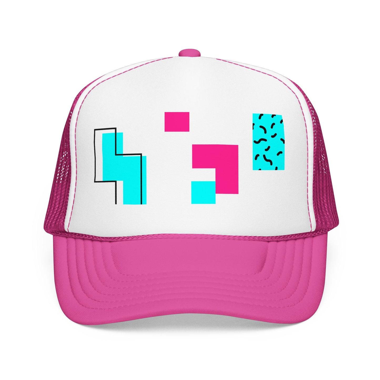 Retro Geometric Vibes - Cap