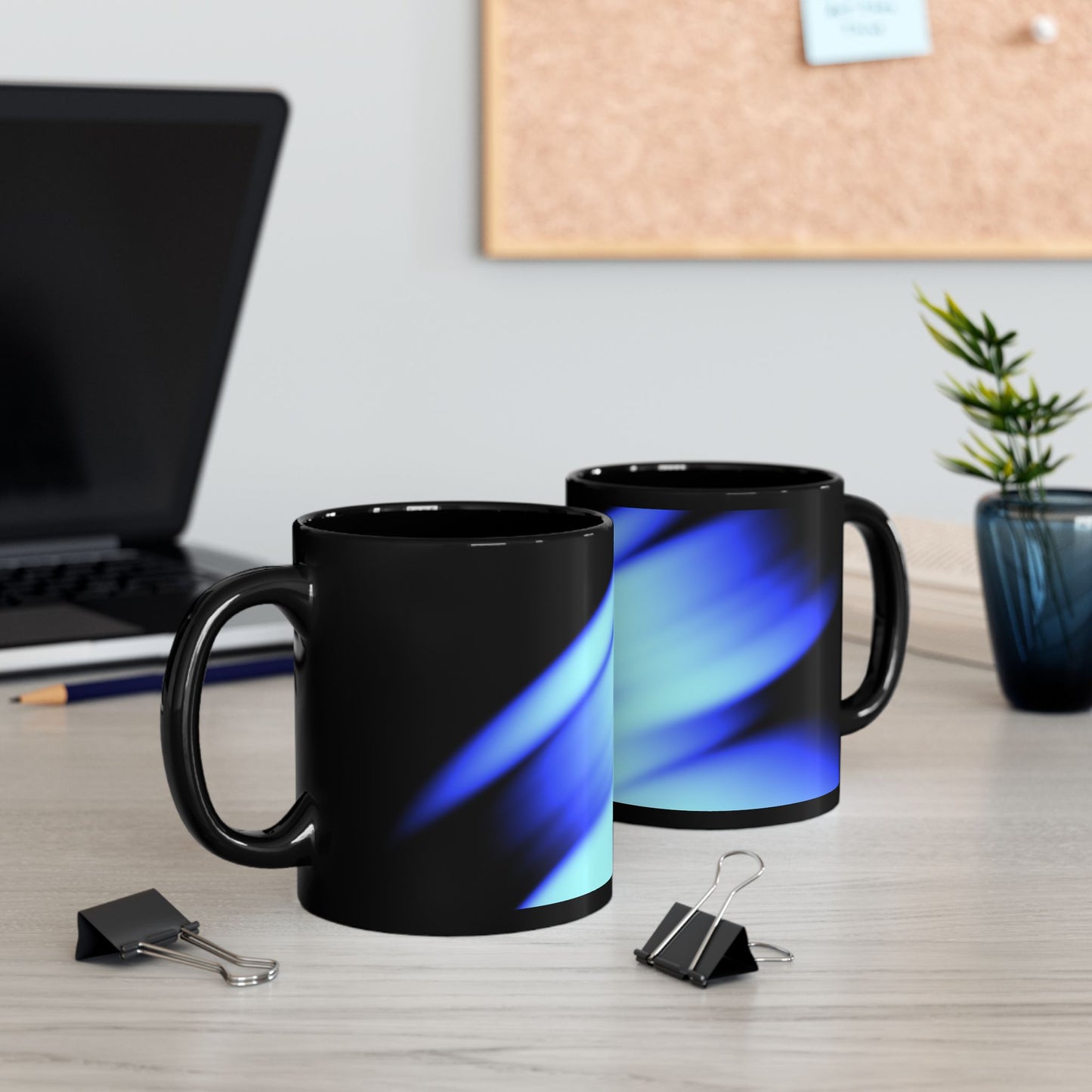 Orbital Drift - Black Mug