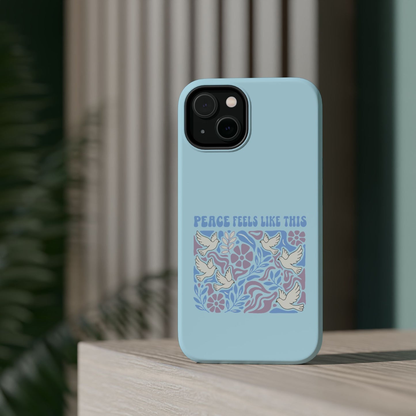 Peace Tells Like This - Magnetic Phone Case
