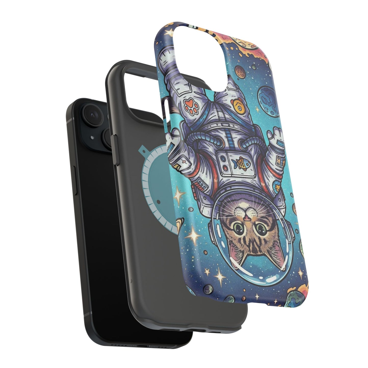 Astronaut Cat - Magnetic Phone Case