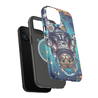 Astronaut Cat - Magnetic Phone Case