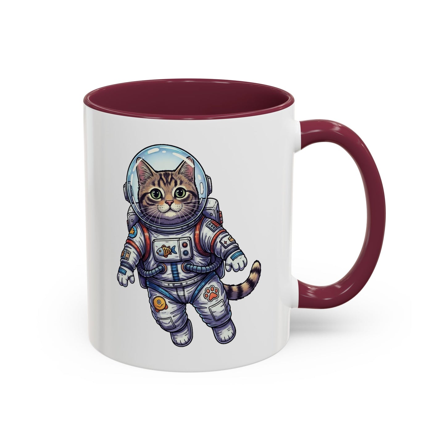 Astronaut Cat - Colorful Mug