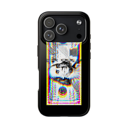 100 Dollars Bill - Neon Color Explosion - Phone Case