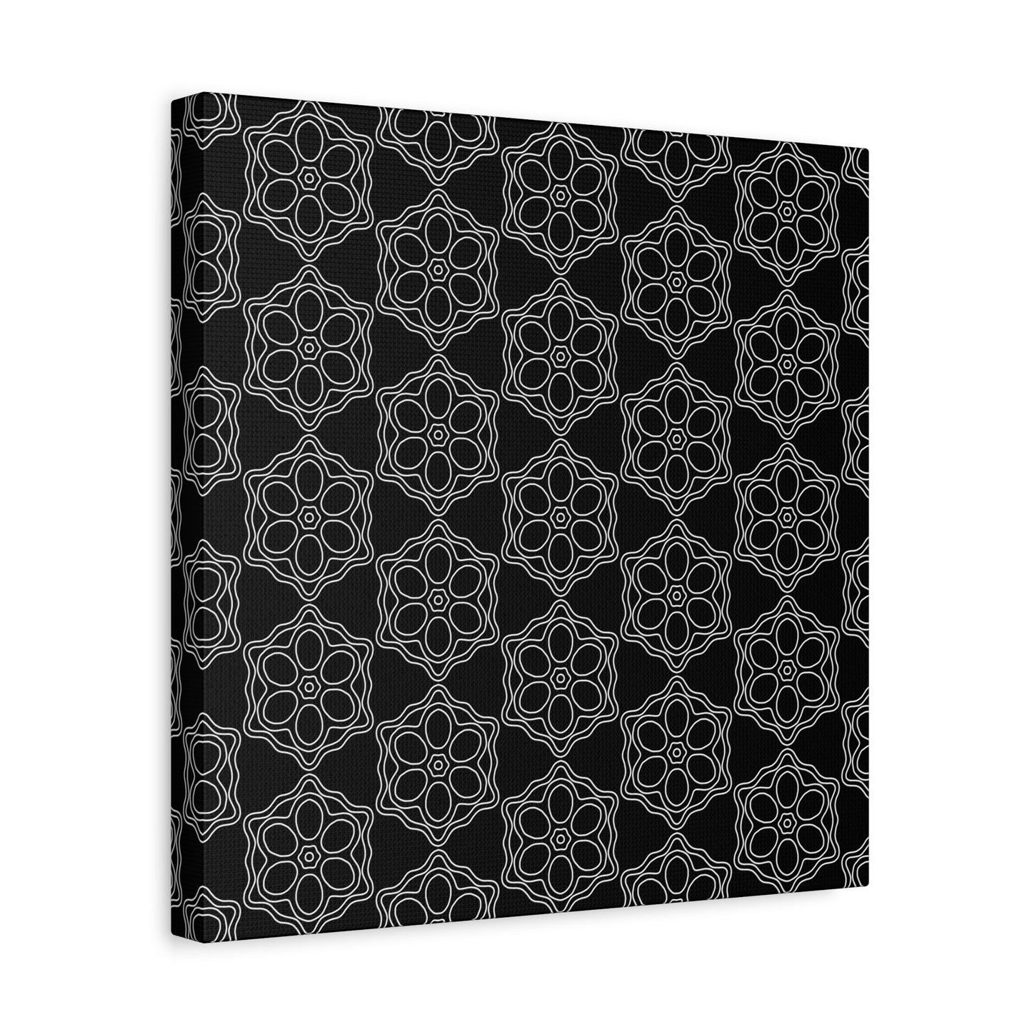 Geometric Sacred Flower - Canvas