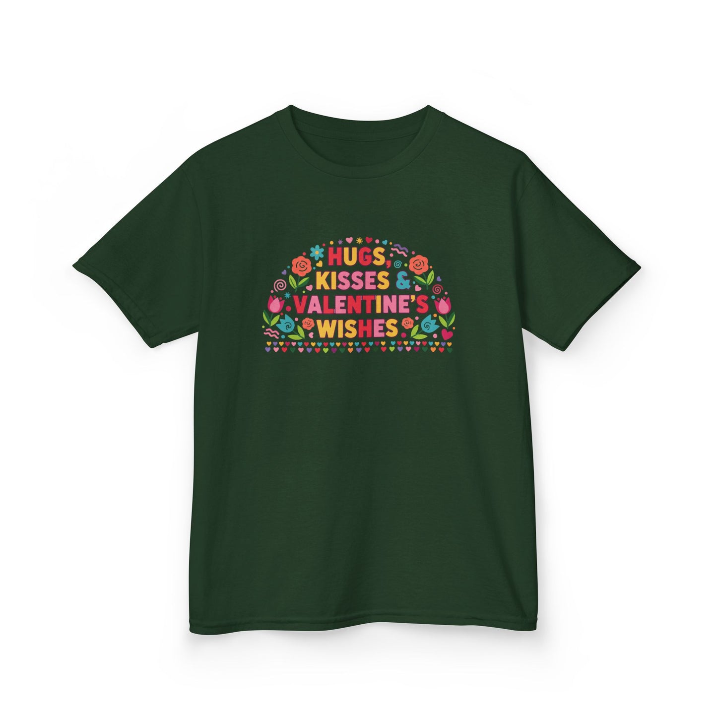 Hugs, Kisses & Valentine’s Wishes - Kids Tee