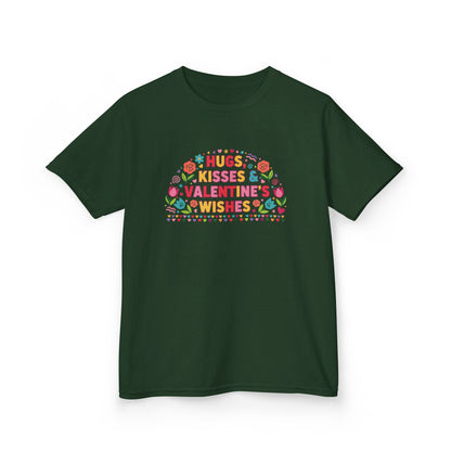 Hugs, Kisses & Valentine’s Wishes - Kids Tee