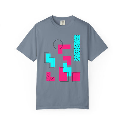 Retro Geometric Vibes - T-Shirt