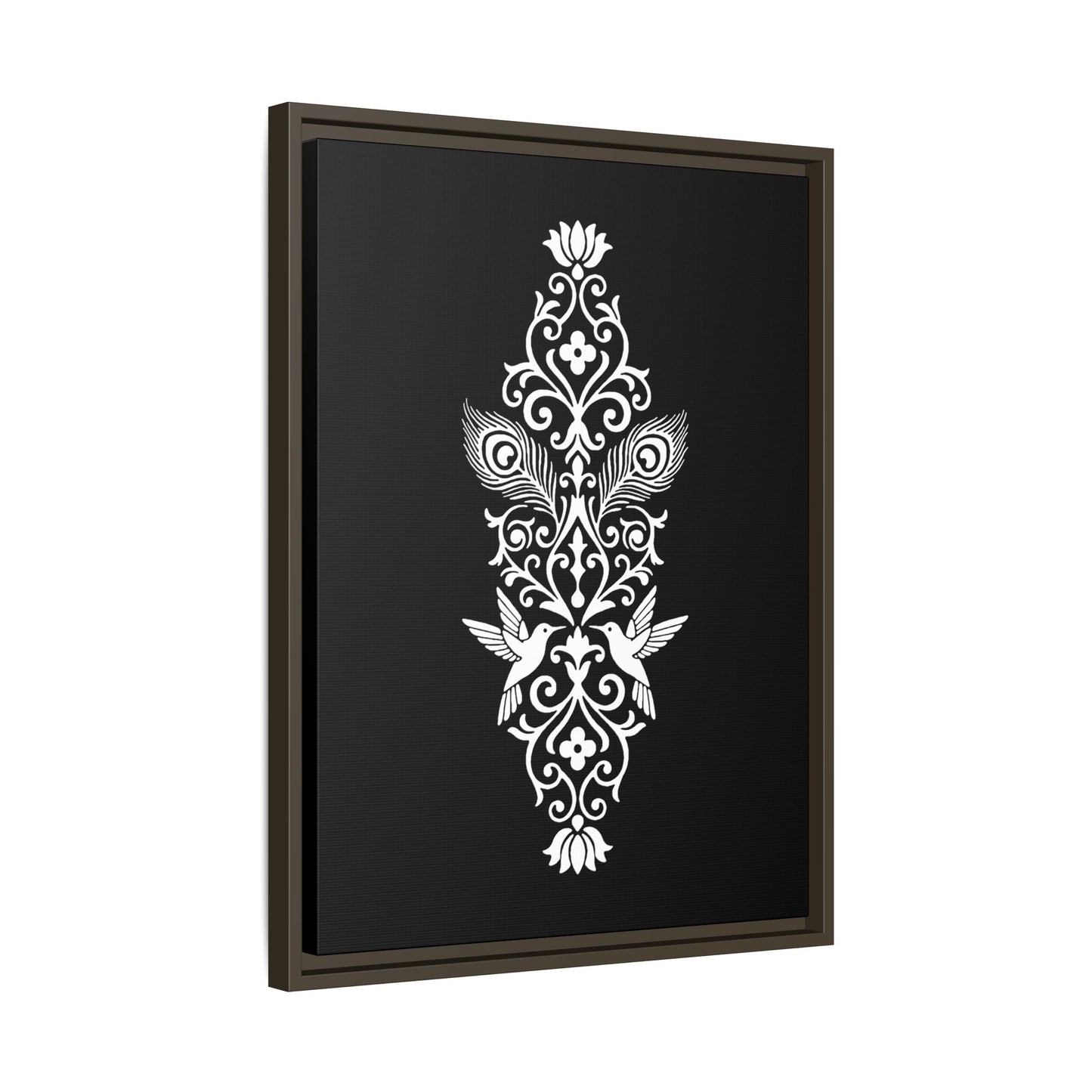 Hummingbird Soulmates - Framed Canvas