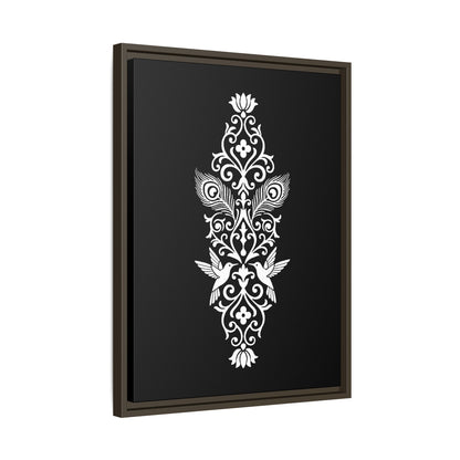 Hummingbird Soulmates - Framed Canvas