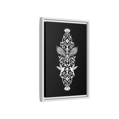 Hummingbird Soulmates - Framed Canvas