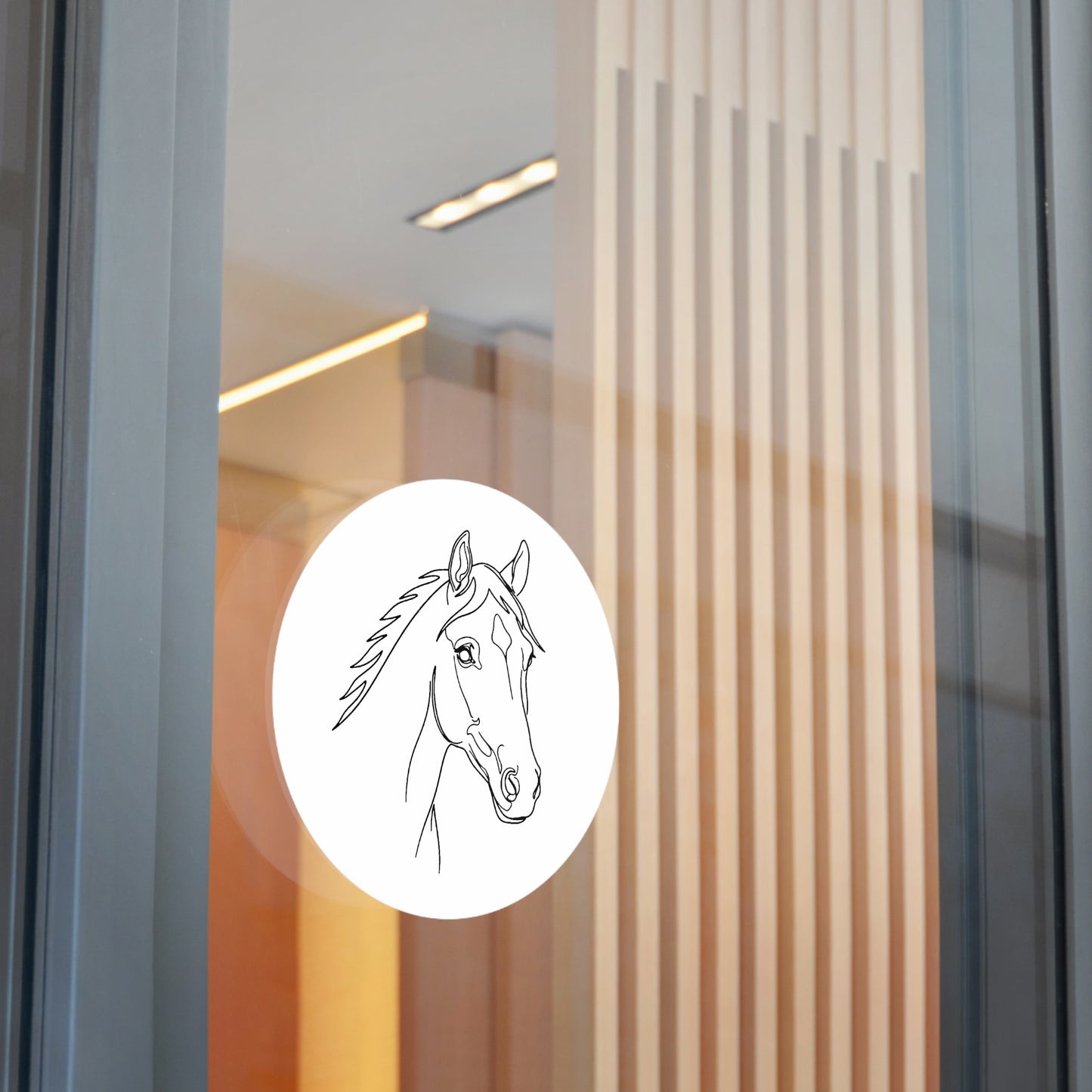 Horse Portrait Sketch - Sticker