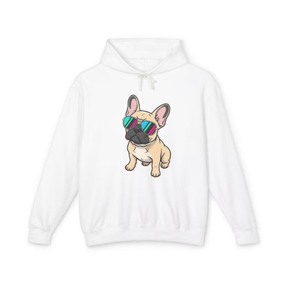 French Bulldog with Sunglasses - Hoodie