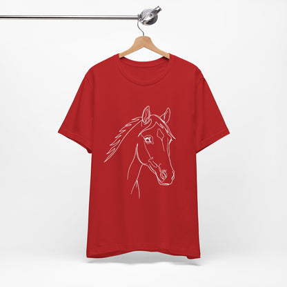 Horse Portrait Sketch - T-Shirt