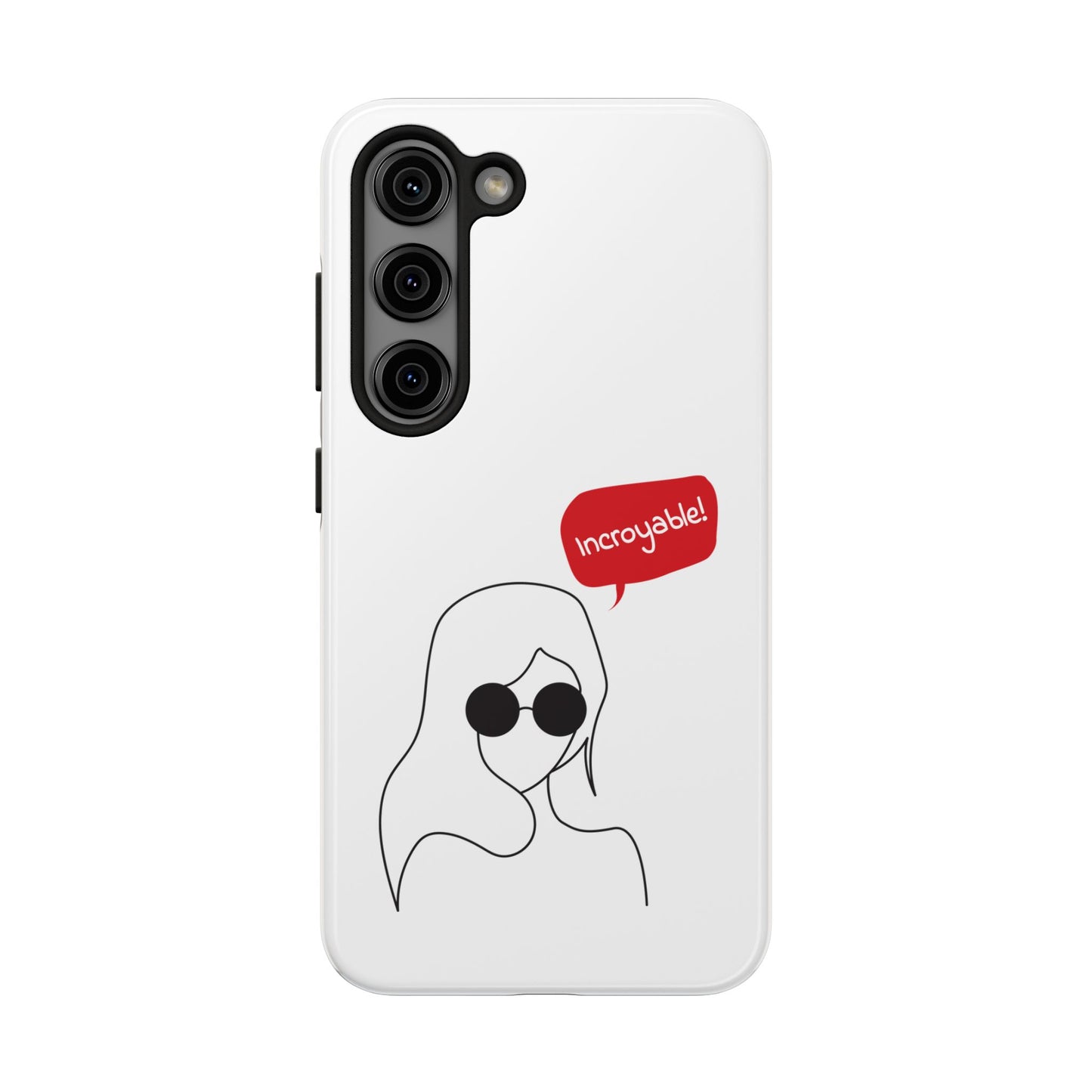 Incroyable Chic Girl - Phone Case