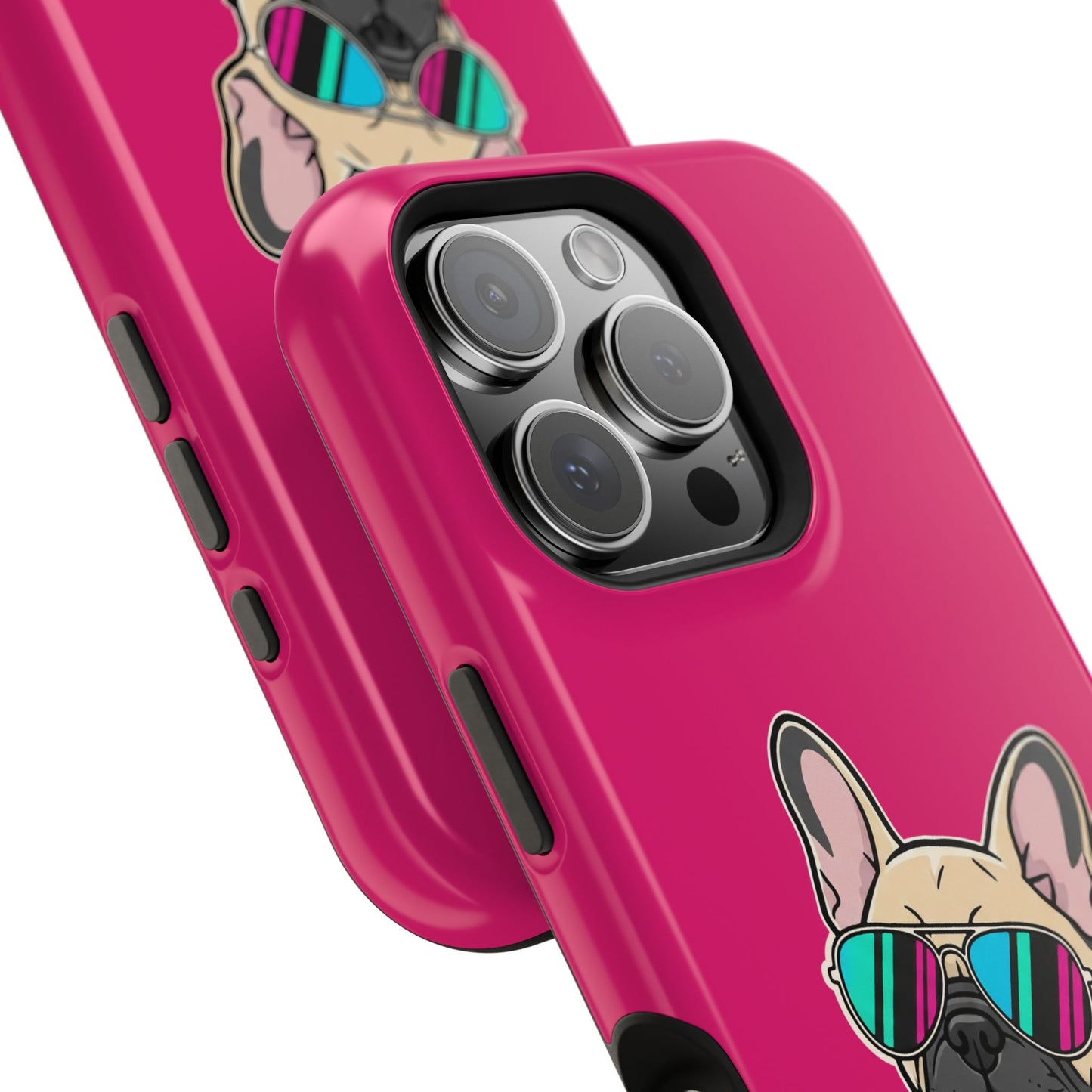 French Bulldog with Sunglasses - Magnetic Phone Case