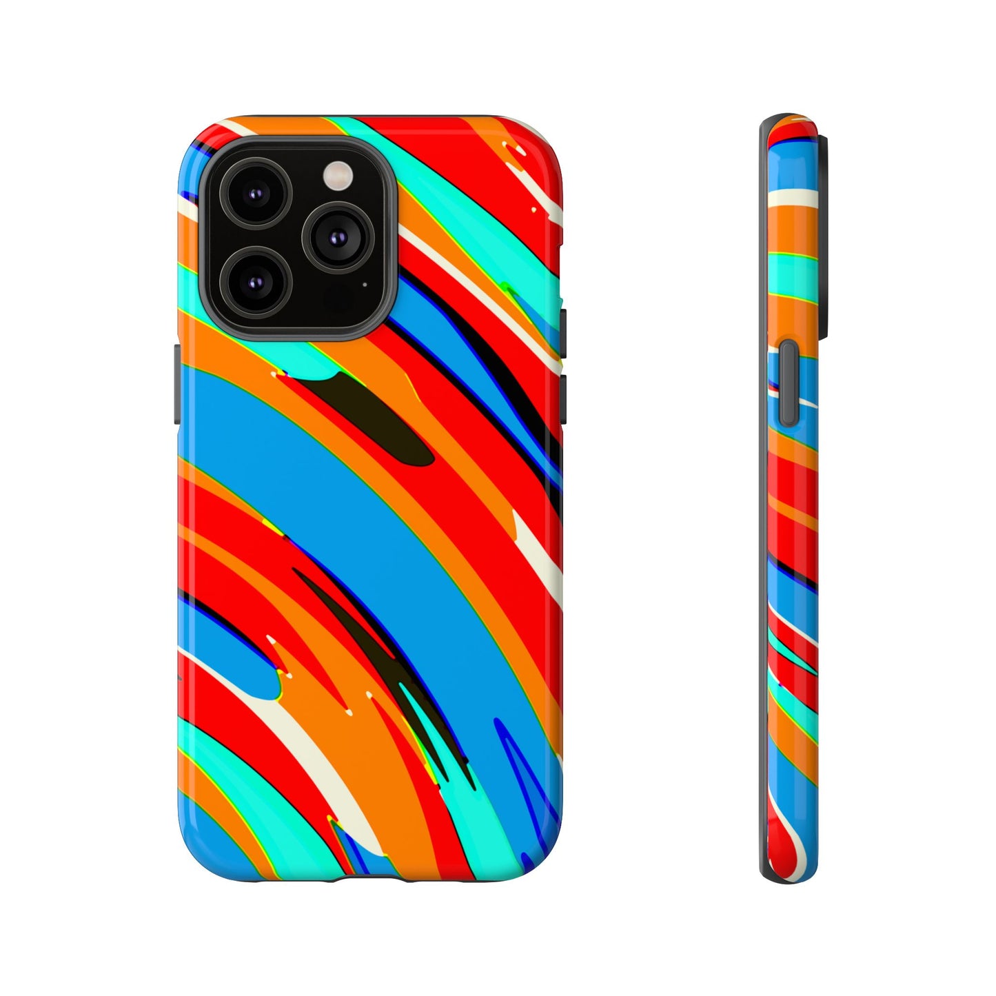 Abstract Color Swirl - Phone Case