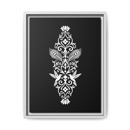 Hummingbird Soulmates - Framed Canvas