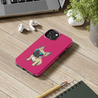 French Bulldog with Sunglasses - Phone Case