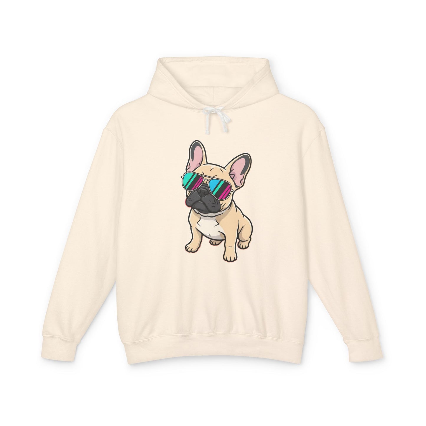 French Bulldog with Sunglasses - Hoodie