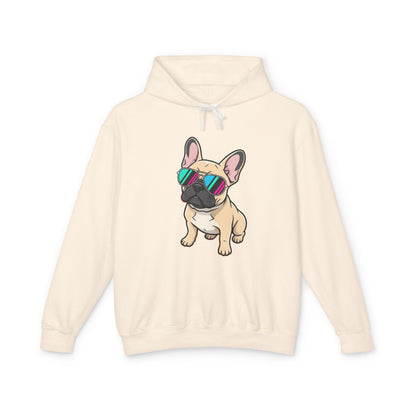 French Bulldog with Sunglasses - Hoodie