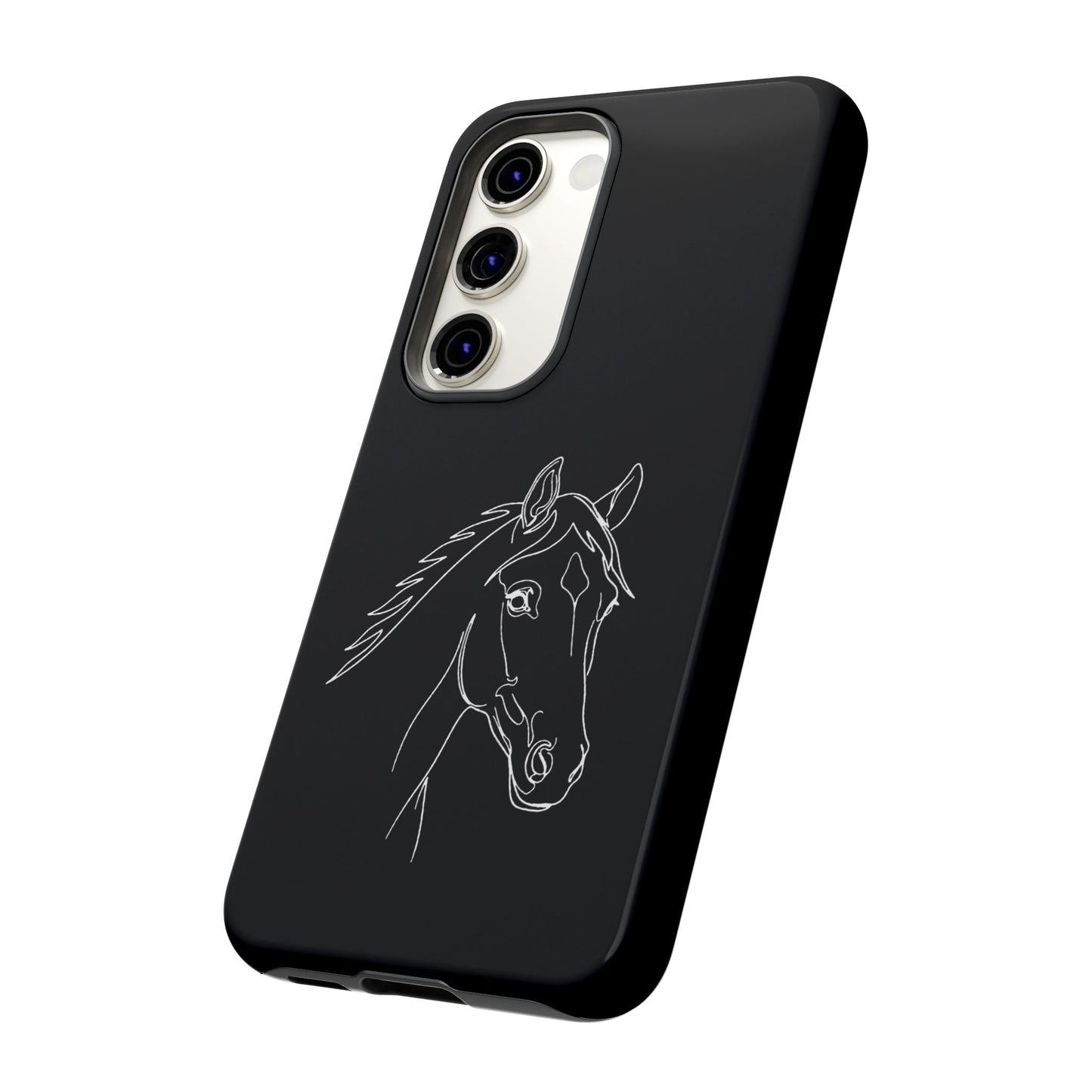 Horse Portrait Sketch - Tough Phone Case