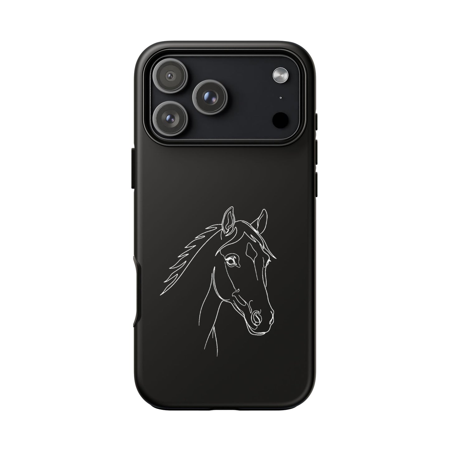 Horse Portrait Sketch - Tough Phone Case