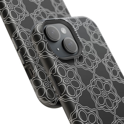 Geometric Sacred Flower - Magnetic Phone Case