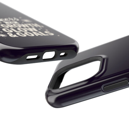 Cheers to Growth, Glow & Goals - Magnetic Phone Case