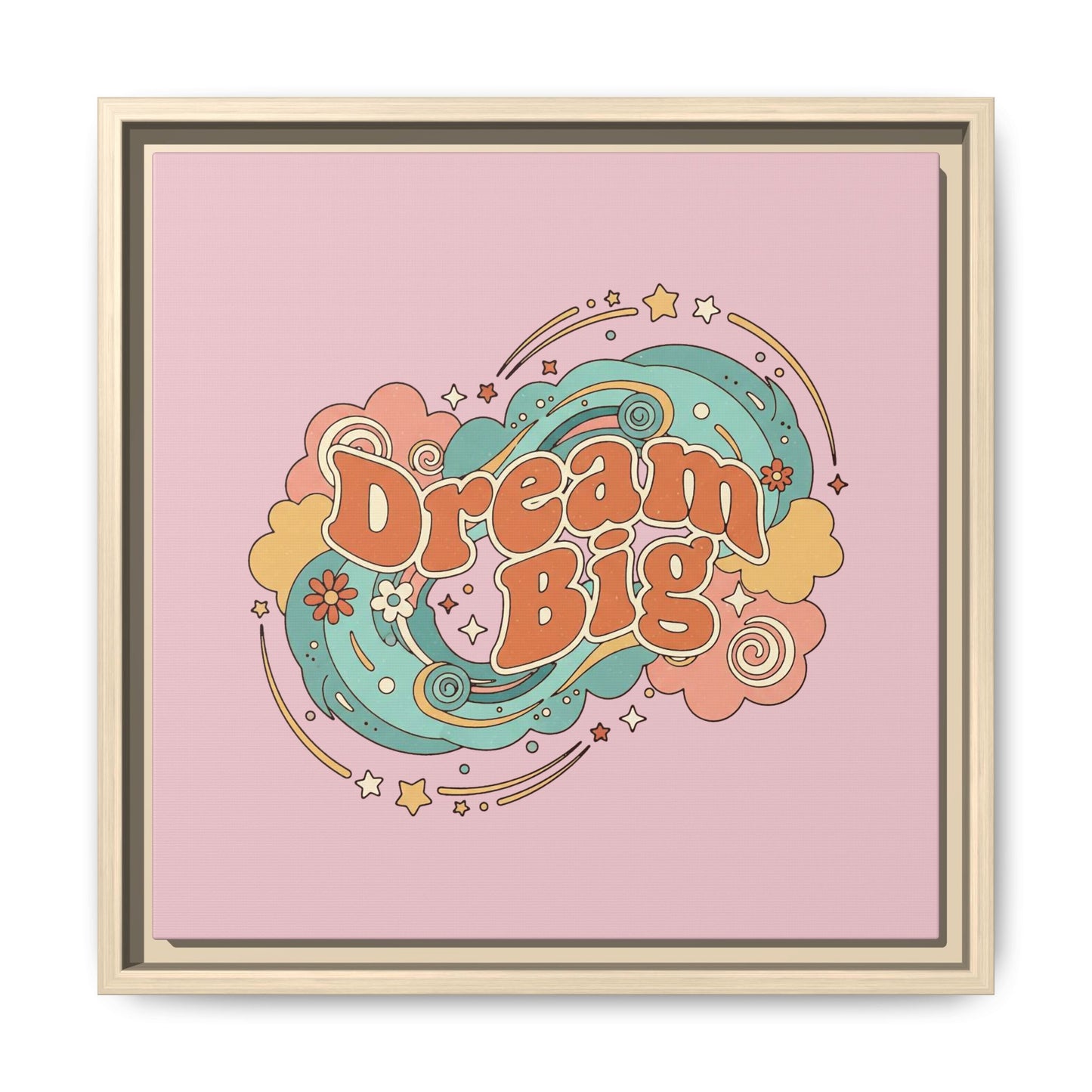 Dream Big - Framed Canvas