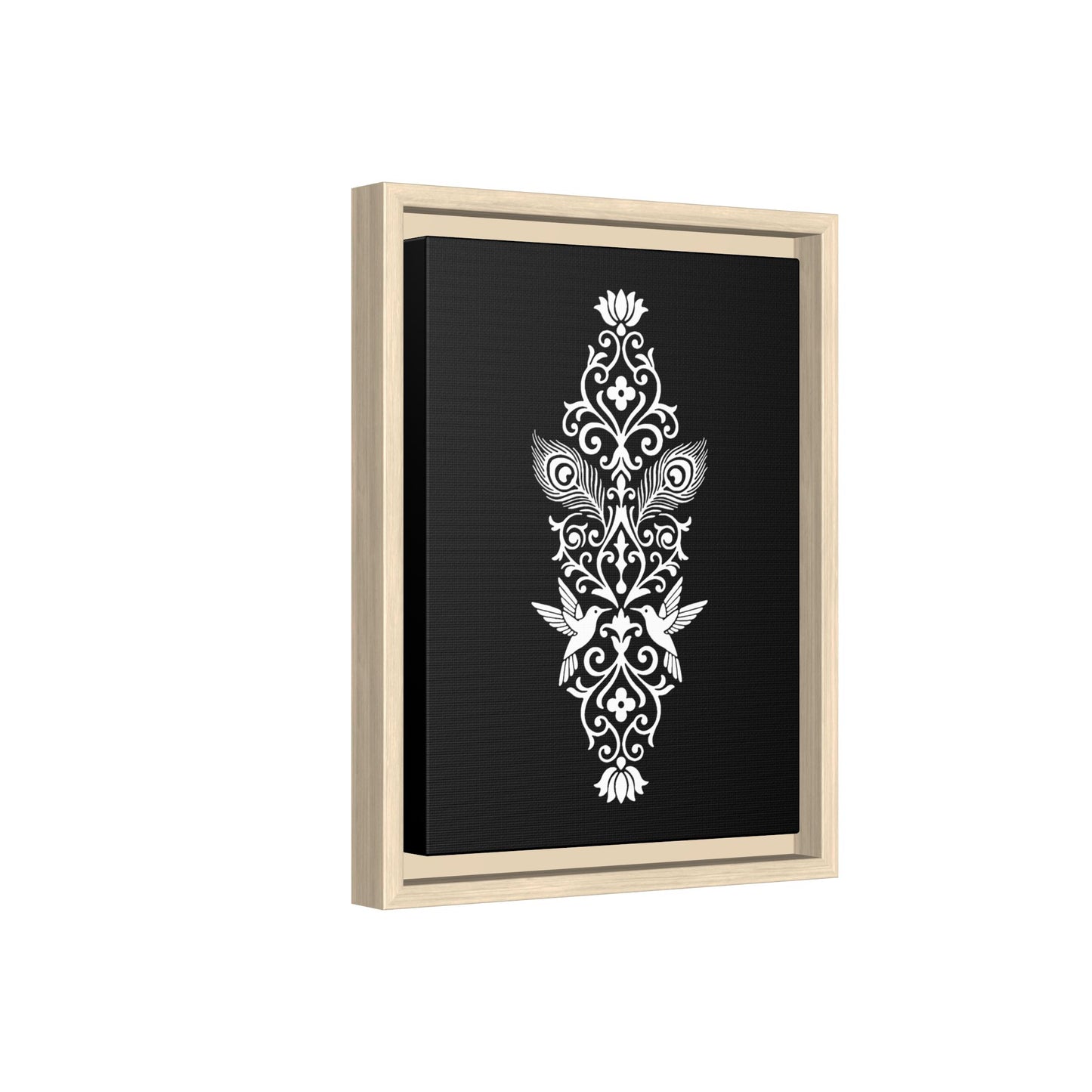Hummingbird Soulmates - Framed Canvas