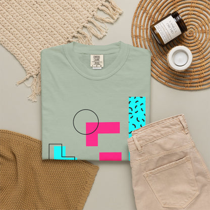 Retro Geometric Vibes - T-Shirt
